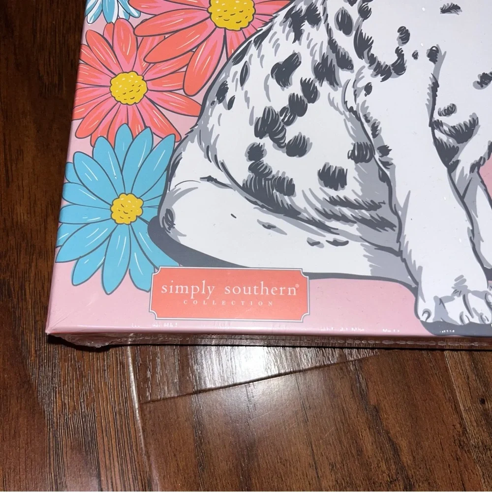 Simply Southern Dalmatian Puzzle with Floral Colors